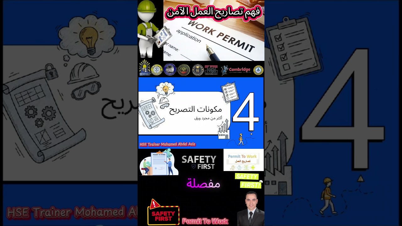 فهم تصاريح العمل الآمن