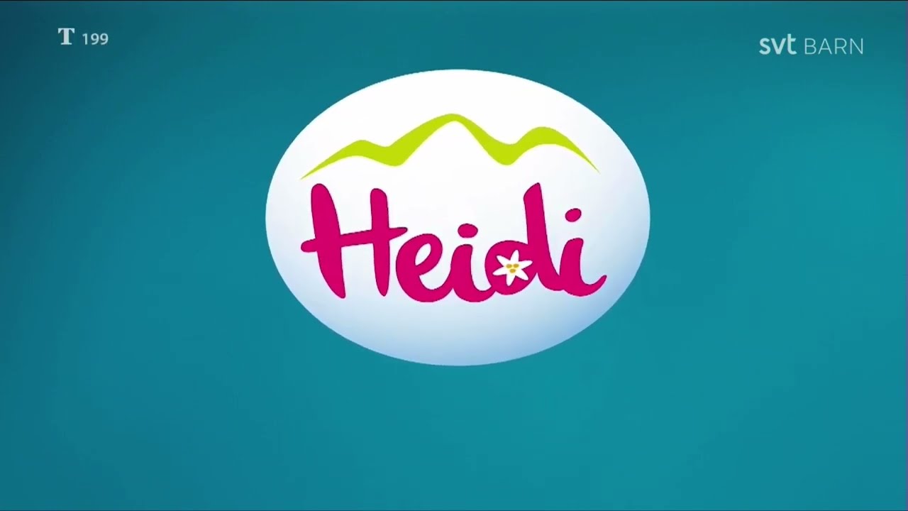SVT BARN vinjett + intro Heidi (16 februari 2025)