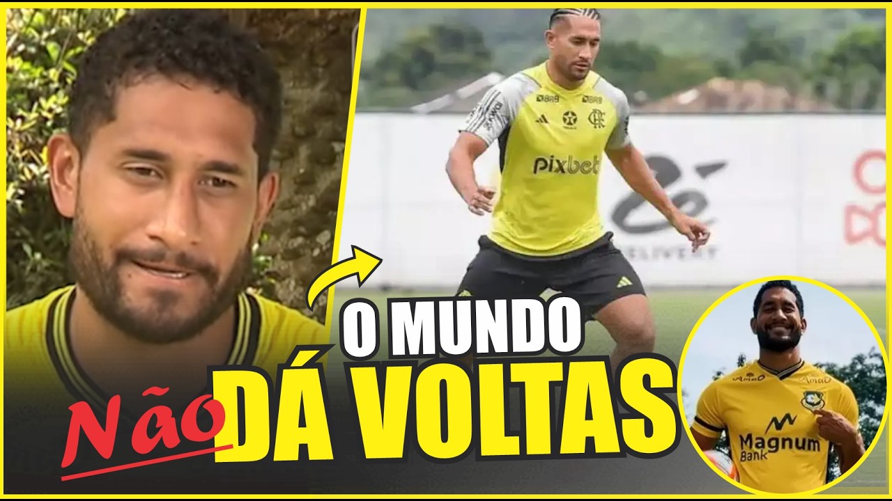 OLHA O QUE ESTÁ ACONTECENDO COM O ZAGUEIRO PABLO DEPOIS DE NÃO SER APROVEITADO NO FLAMENGO