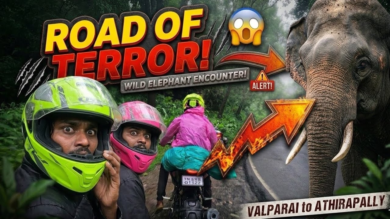 Dangerous Valparai to Athirapally Road |unsafe RideTrip  #valparai #athirapallywaterfalls 