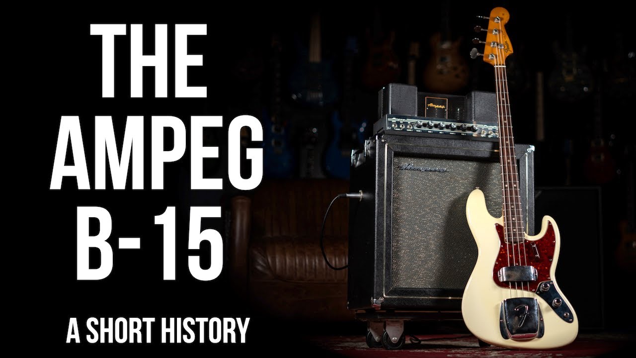 Басовый усилитель Ampeg B 15: краткая история