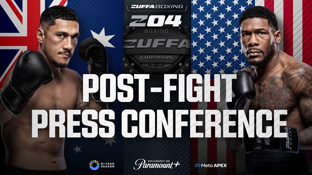 Post-Fight Press Conference: Zuffa Boxing 04