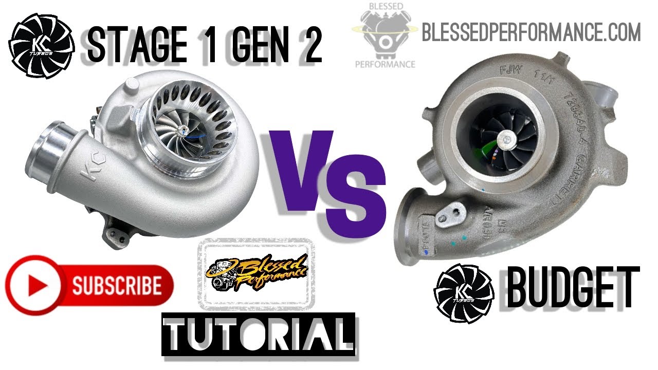 Blessed Performance KC Turbo Gen 1 Stage 2  V. Budgets Tutorial!
