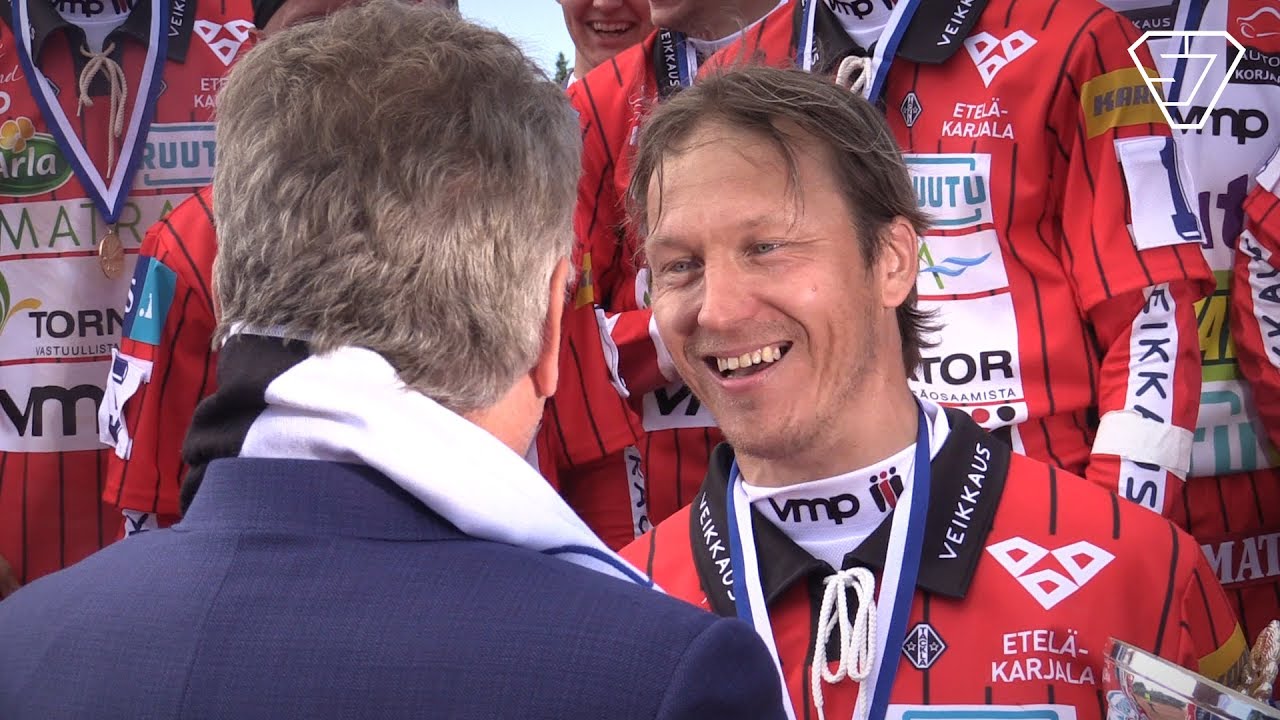 Toni Kohonen ja Sauli Niinistö juttusilla
