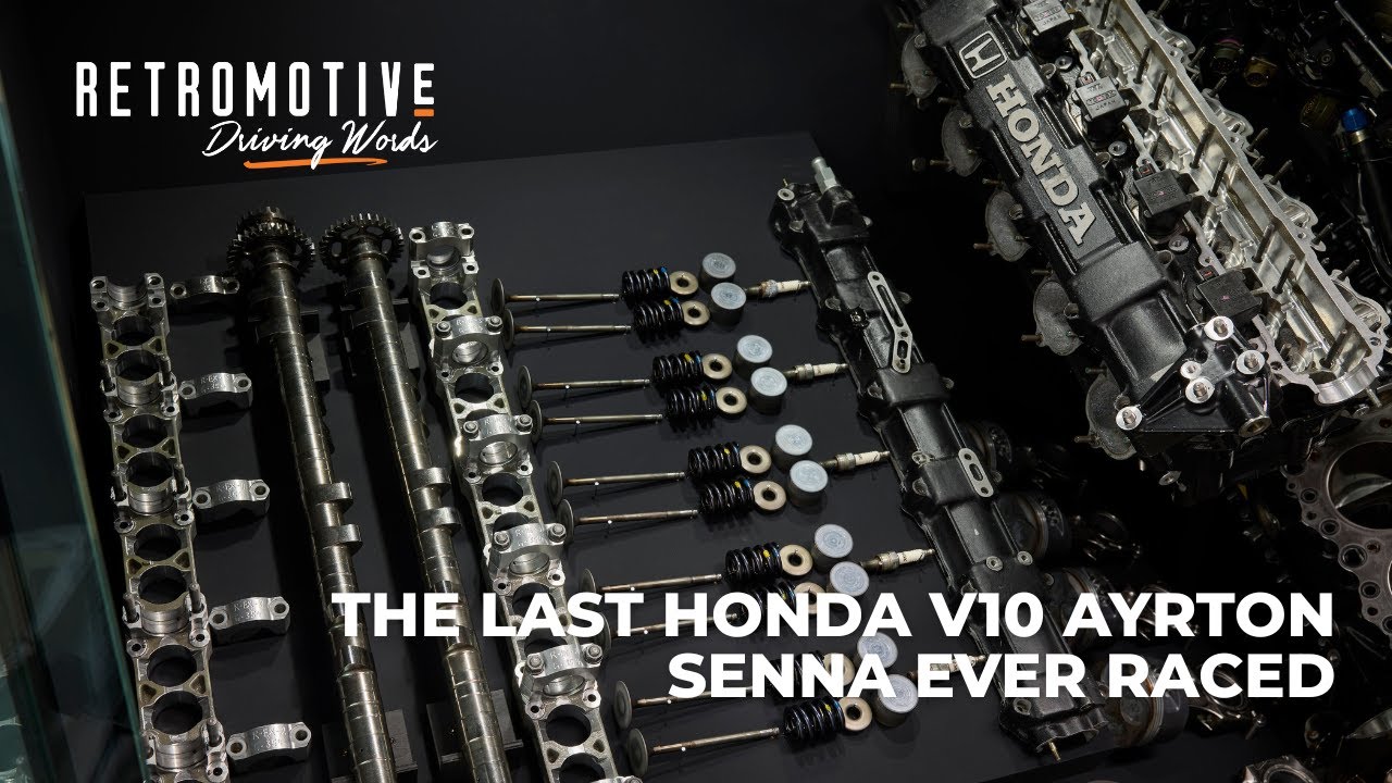 The last Honda V10 Ayrton Senna ever raced.