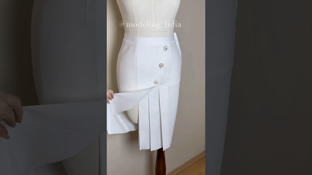 Моделирование юбки #учусьшить #howto #diy #patternmaking