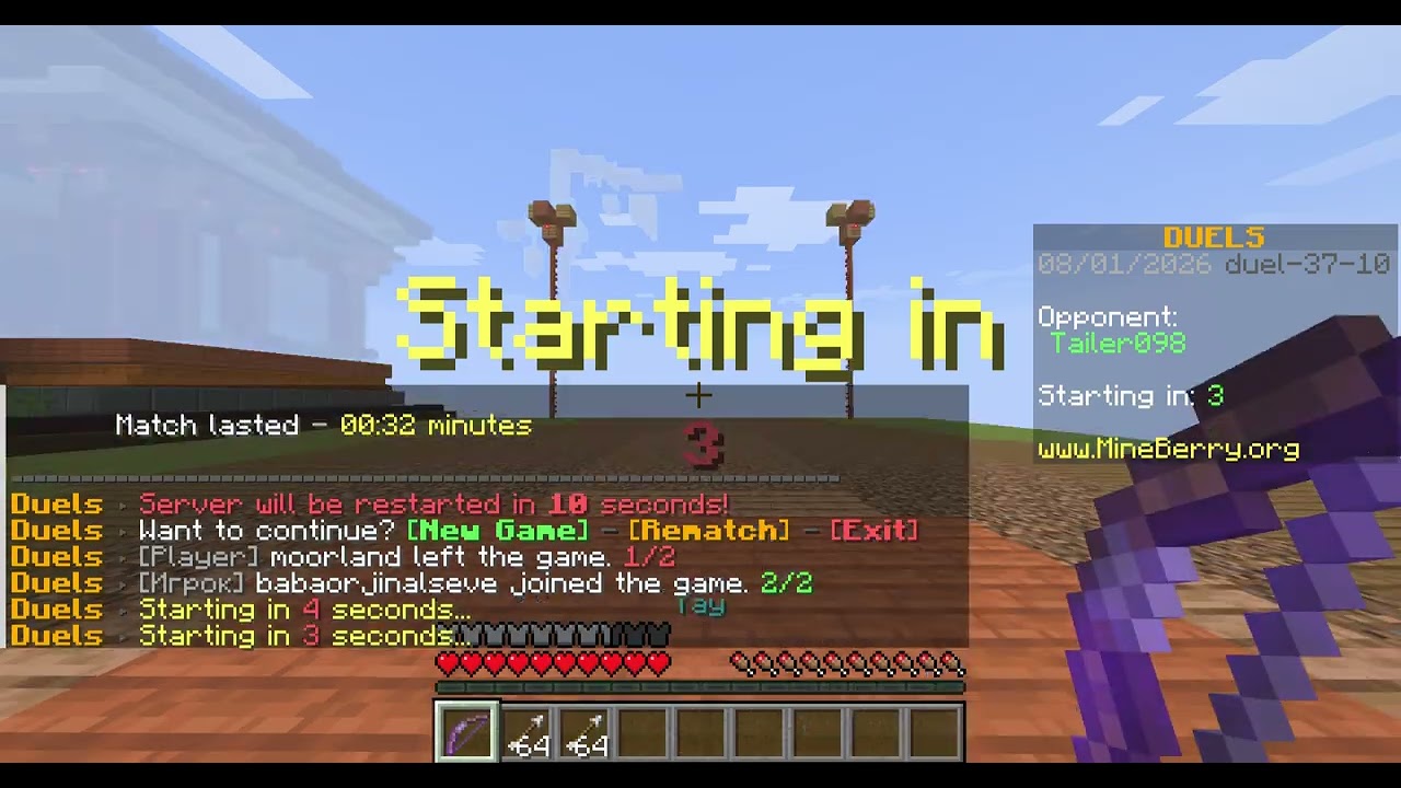 Minecraft  1 21 11   Çok Oyunculu 3  Taraf Sunucu 2026 01 08 21 27 07