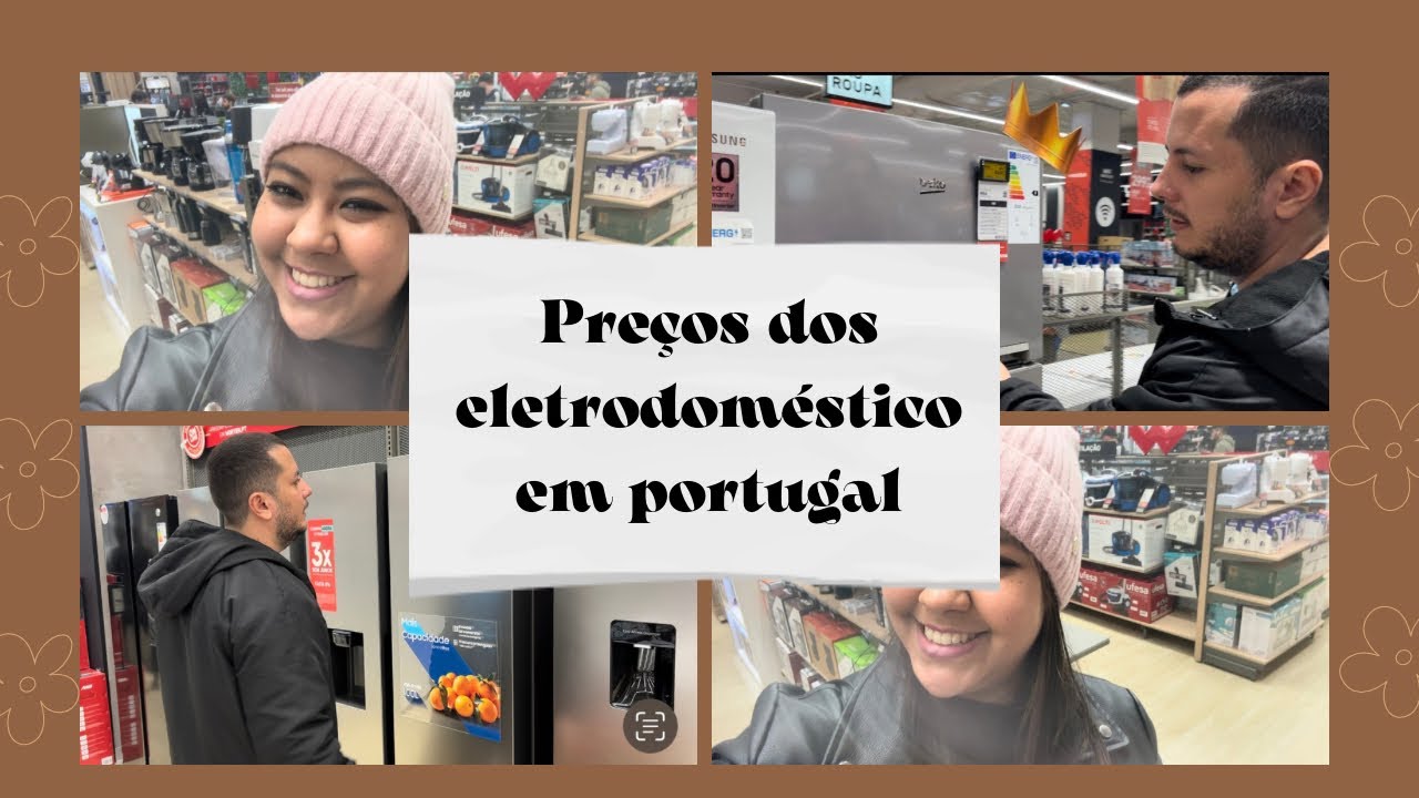 Preços dos eletrodomésticos em Portugal (2024)