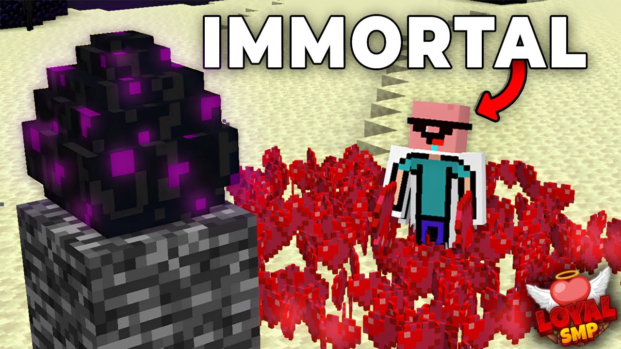 How I gained INFINITE HEARTS To Win the END WAR in Loyal SMP