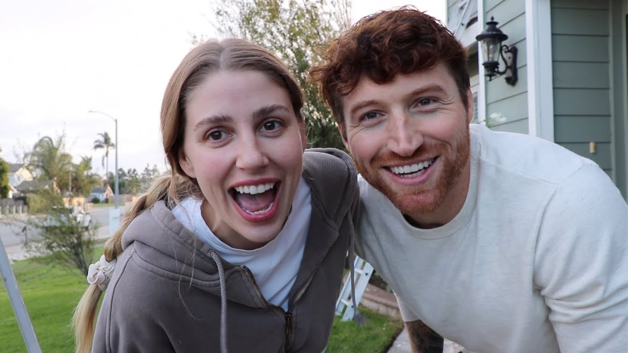 We Tried Putting Up Our Own Christmas Lights... lol