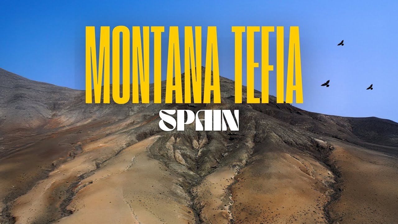 Epic 4K Drone Nature Exploration: Montana Tefia Long Journey | Fuerteventura, Canary Islands