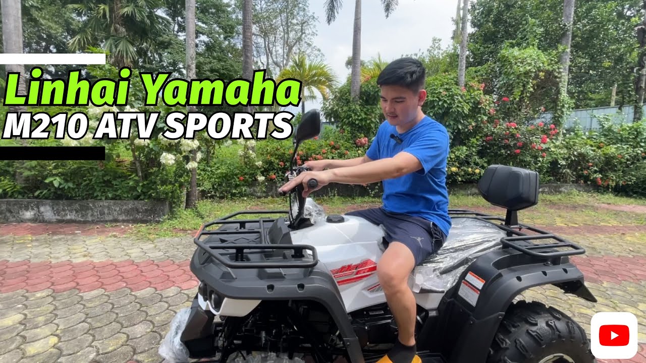 LINHAI M210 ATV REVIEW | 200CC PERFORMANCE ENGINE SOUND TEST DRIVE SPECS
