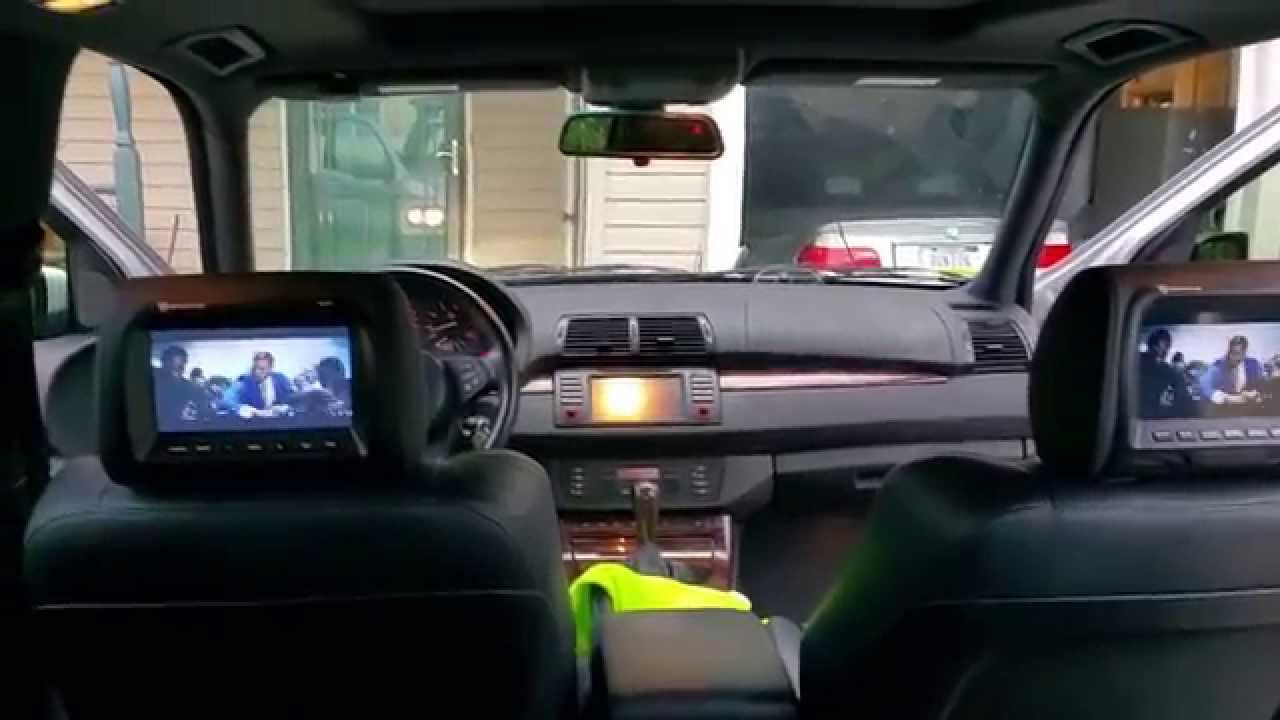 Dynavin e53 w headrest monitors
