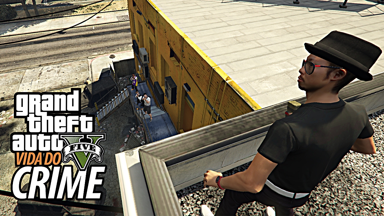 GTA V VIDA DO CRIME - Rafael San nos ENCURRALOU #29