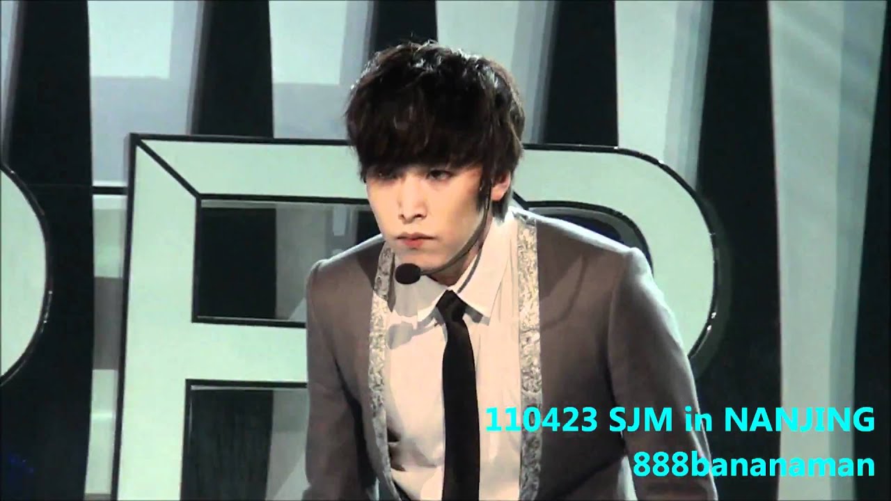 [fancam] 110423 Super Junior-M 非常不一般 『Super Girl 』 Forcus Sungmin