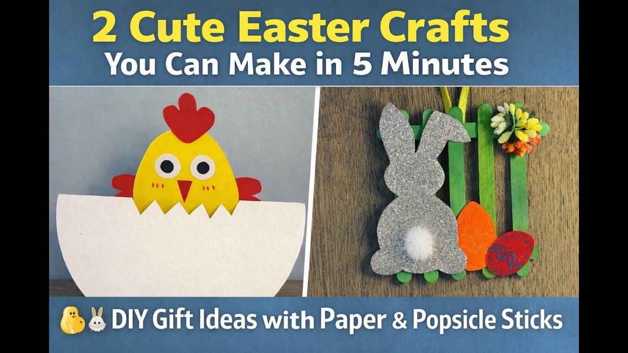 These Easter Crafts Are TOO Cute! 🐣 Easy DIY Gifts Anyone Can Make