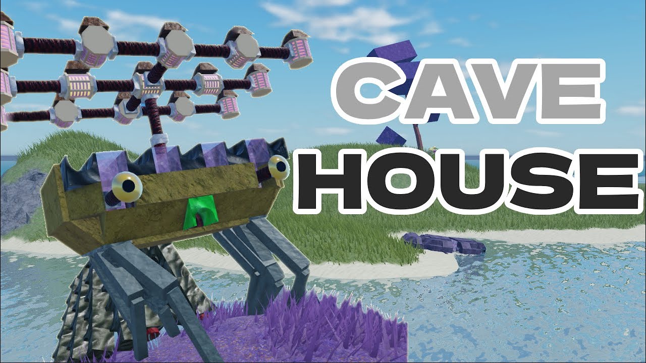 Building a CAVE HOUSE in Evolve 3D