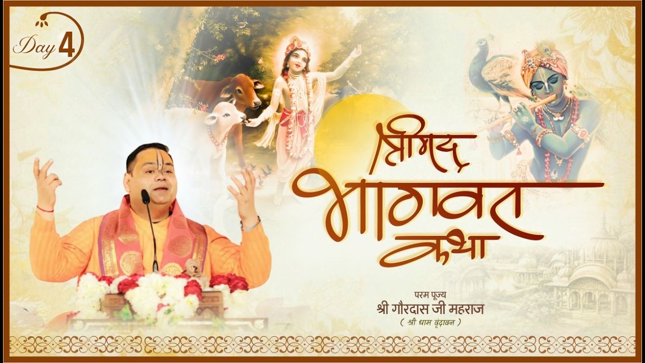 Day 04 श्रीमद् भागवत कथा Live | दिव्य प्रवचन एवं अमृतमयी वाणी