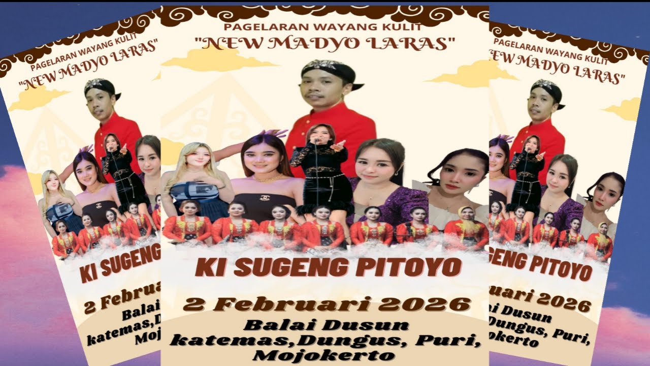 LIVE WAYANG KULIT KI DALANG SUGENG PITOYO/// BALAI DUSUN KATEMAS DUNGUS PURI MOJOKERTO