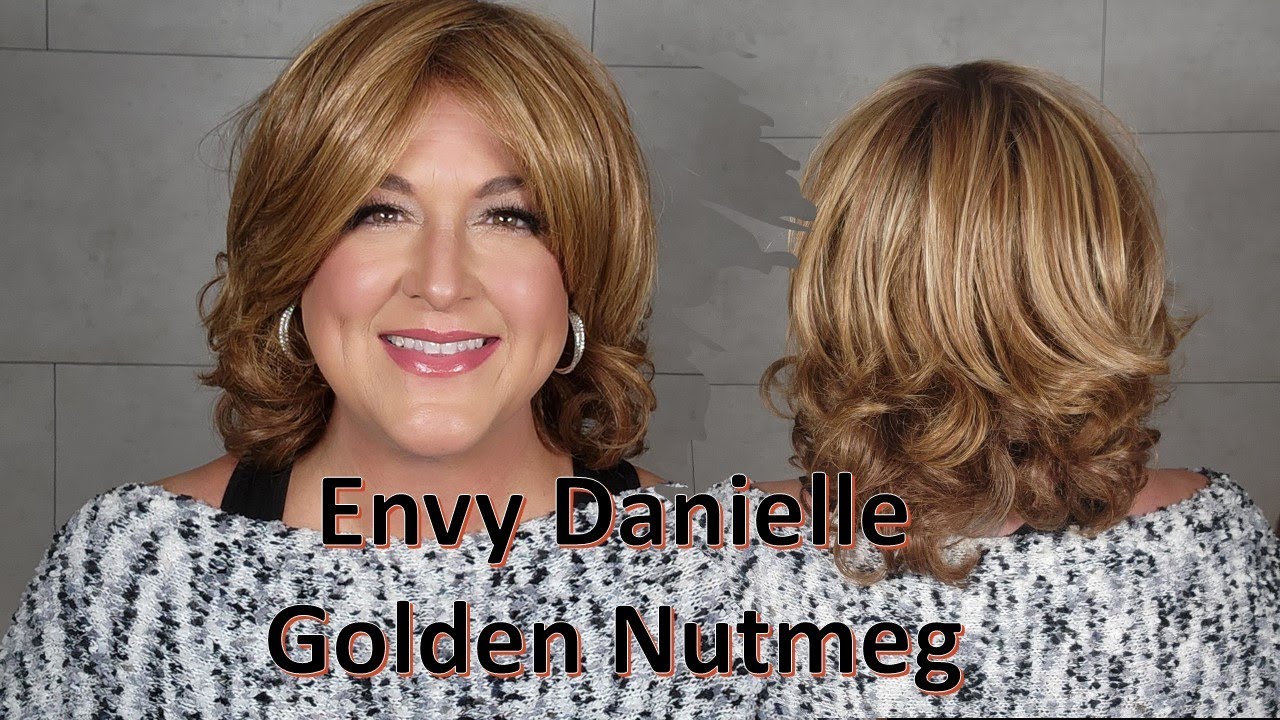 Envy Danielle in Golden Nutmeg | ENVY HAIR WIG REVIEW | Heat Friendly Synthetic / Human Hair blend!