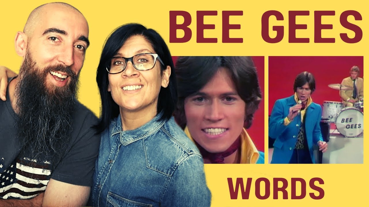 Bee Gees - Words (REACTION) with my wife