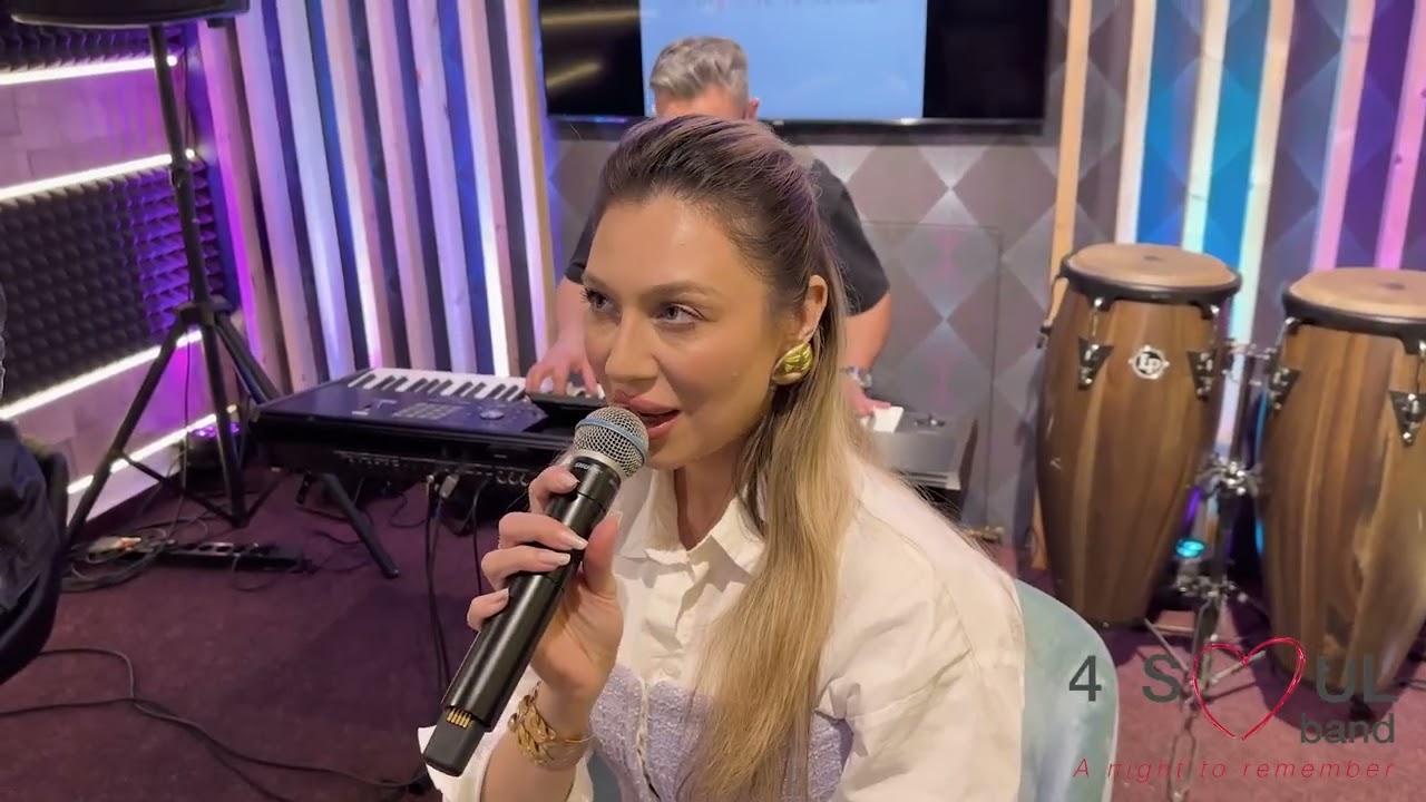 Tengo Ganas de Ti–4 SoulBand feat.Georgiana Miriuță|Formație Nuntă București|Cover Română & Spaniolă