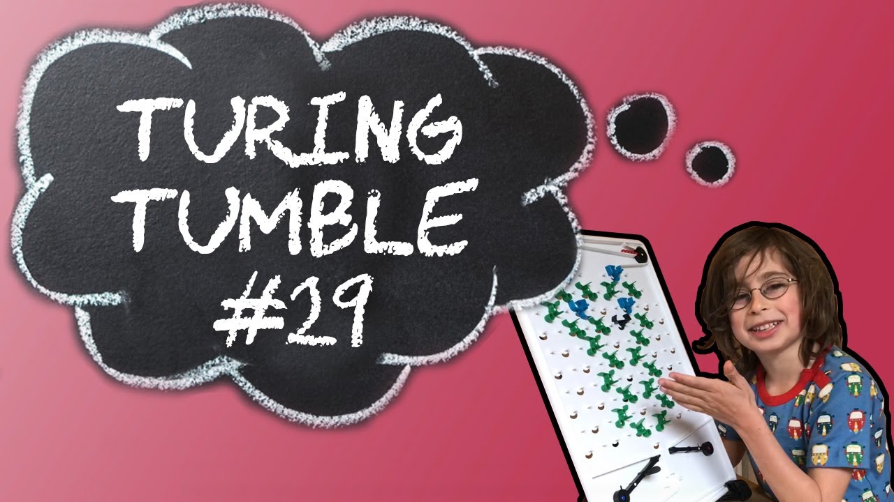 Turing Tumble #29 Tutorial - Wilf's One-Shot Switch solution