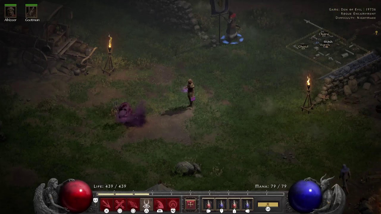 Romeo plays Diablo 2 hardcore mode online road to the top of leaderboard Episode 6