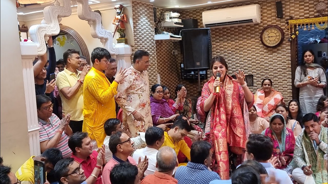 Kamna Siddhi Shyam Darbar Kirtan - March 2023 (Brij Rasika Ritu Shree Panchal) - Vrindavan Dham Apar