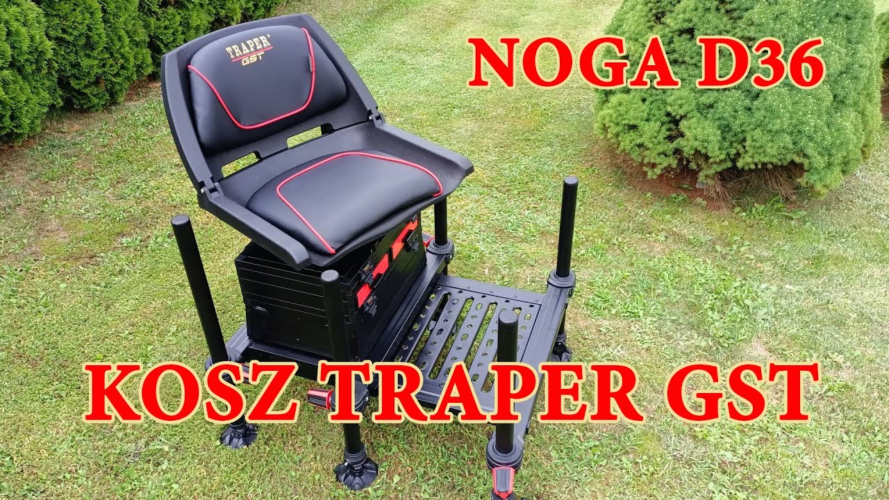 TRAPER GST profesjonalny kosz wędkarski D36