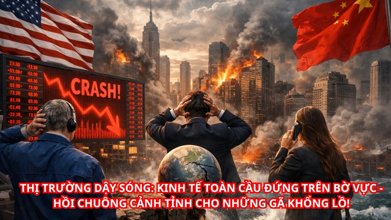 THỊ TRƯỜNG DẬY SÓNG: KINH TẾ TOÀN CẦU ĐỨNG TRÊN BỜ VỰC - HỒI CHUÔNG CẢNH TỈNH CHO NHỮNG GÃ KHỔNG LỒ!