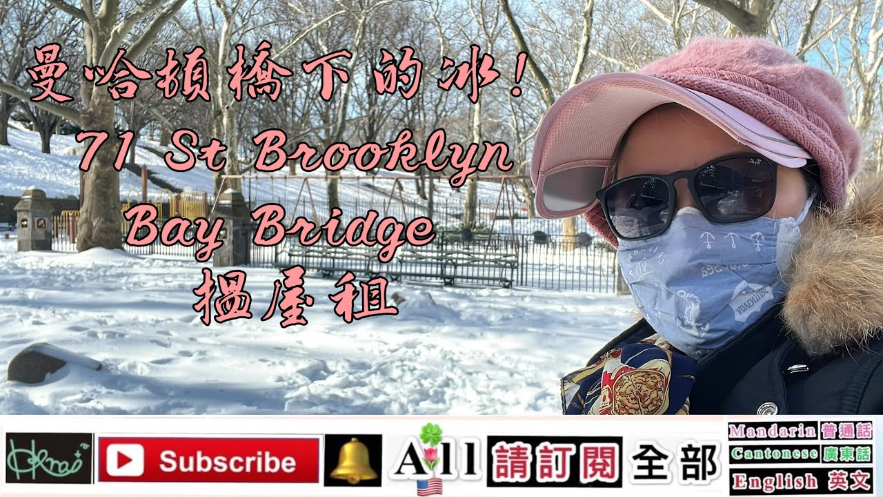 曼哈頓橋下的冰！71 St Brooklyn,Bay Bridge 搵屋租［Venus Yan A]*2/12/2026(🇺🇸,F)