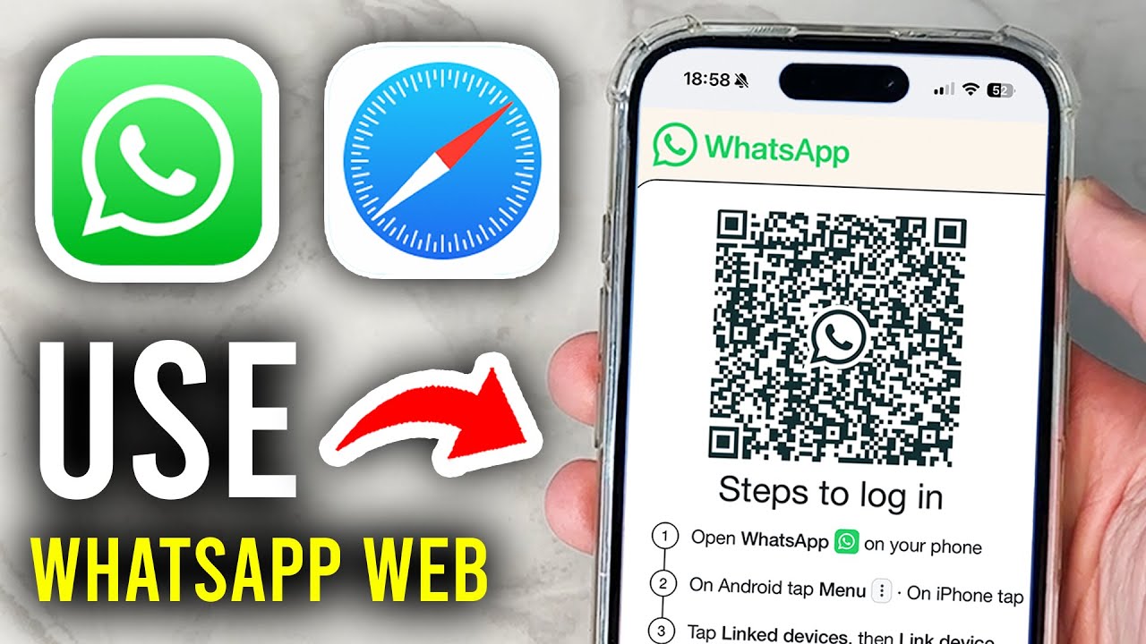 How To Use WhatsApp Web On iPhone - Step By Step
