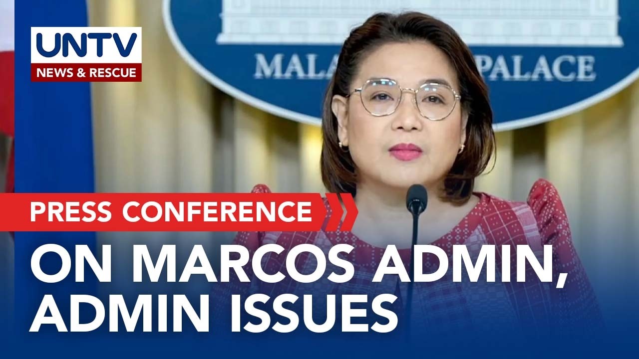 Palace Officer Usec. Claire Castro holds a press conference I February 27, 2026