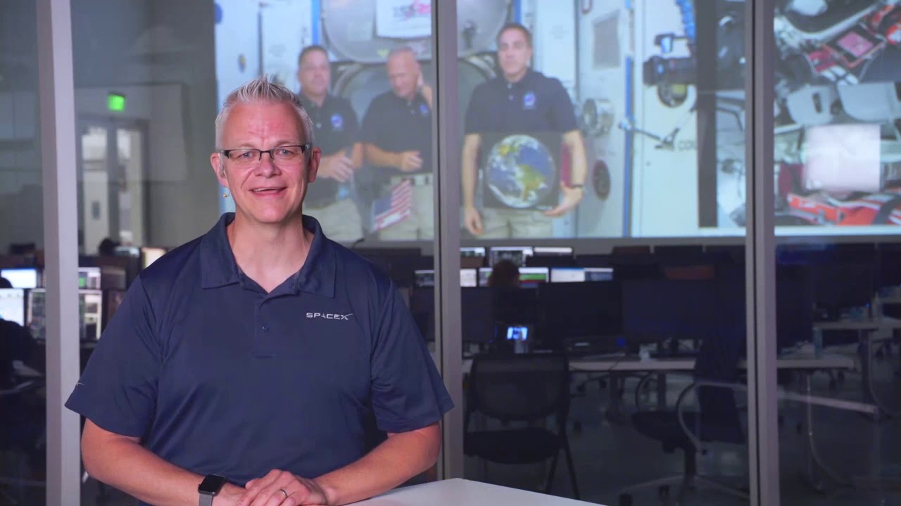 Expedition 63 Inflight Event with SpaceX Employees - June 1, 2020