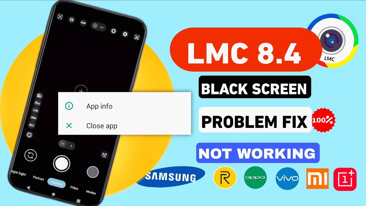 LMC 8.4 Not Opening? BLACK Screen solve /FIX 100% Working!