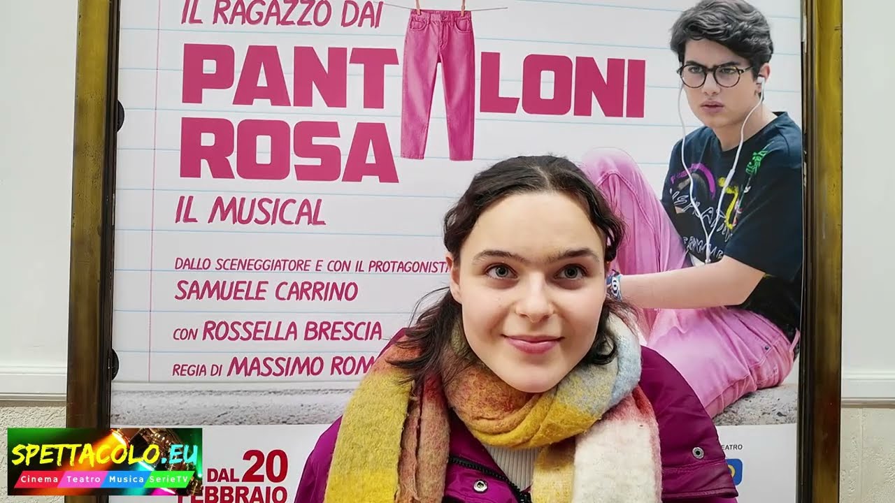 Sara Ciocca, Il ragazzo dai pantaloni rosa - Il musical, intervista &laquo;La mia prima volta nel musical&raquo;