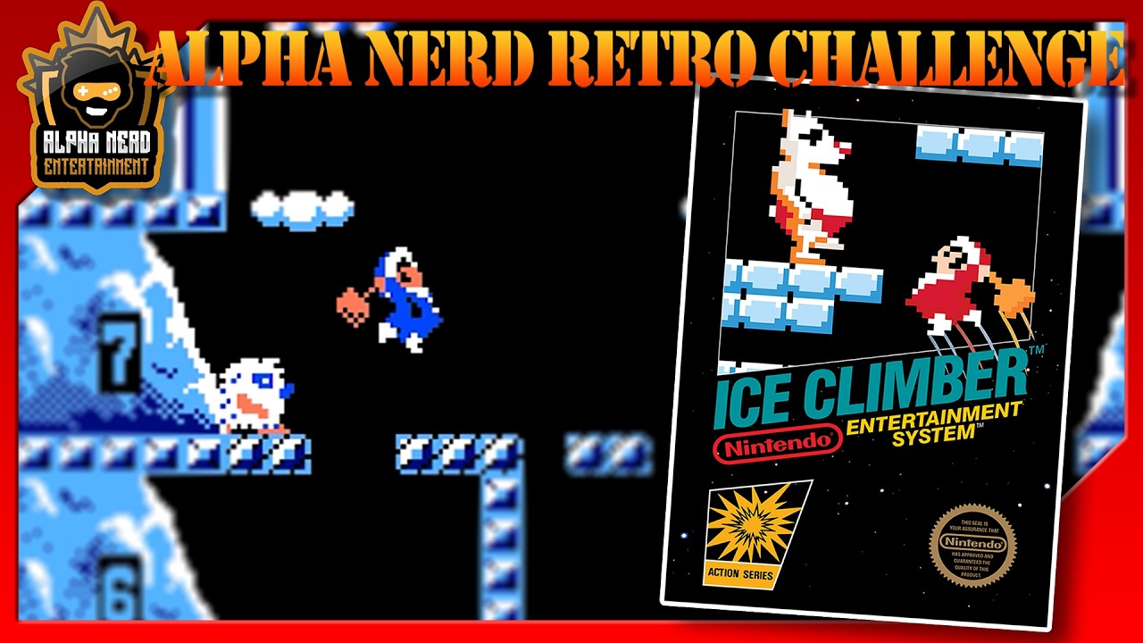 ICE CLIMBER ~ 16 Mountain Speedrun in 11:17 ~ AlphaNerd Retro Challenge #11