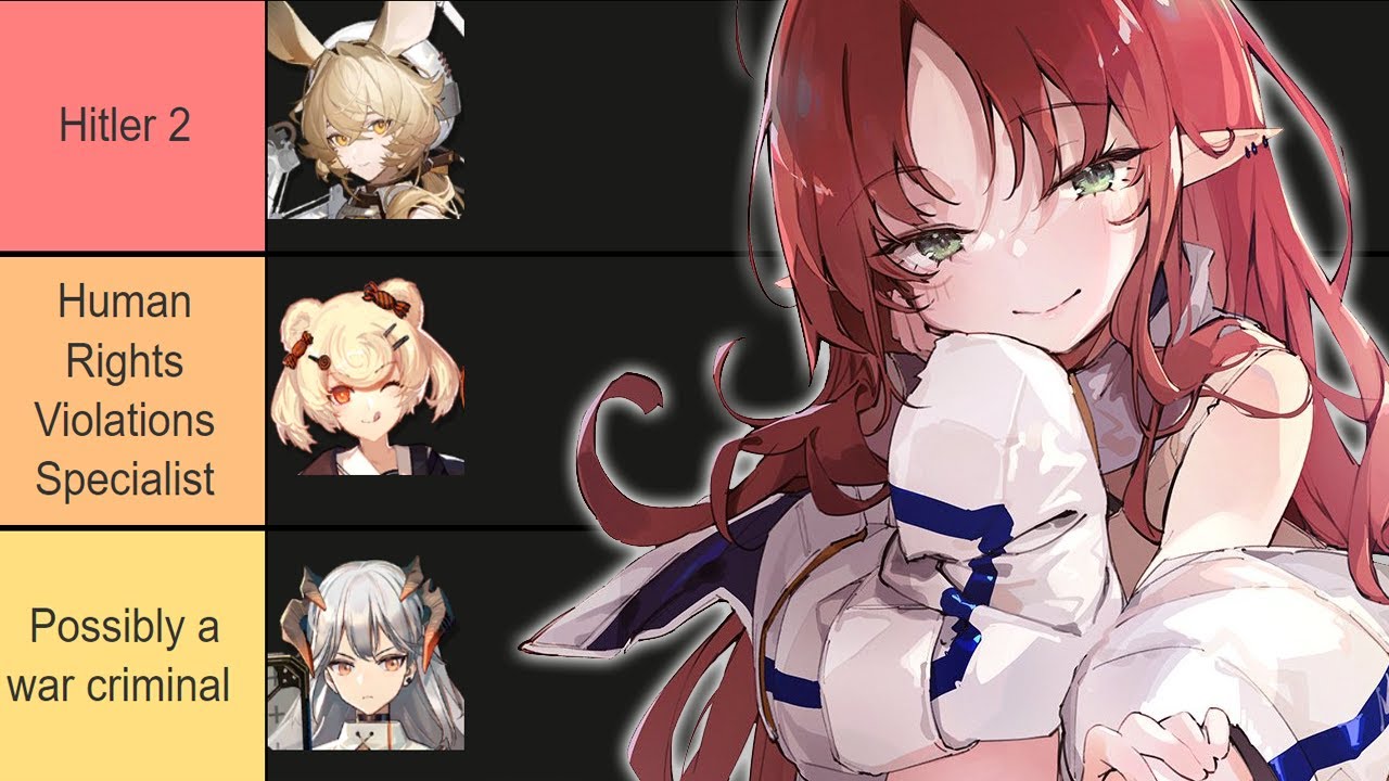 Ranking Operators by War Crimes [Arknights]