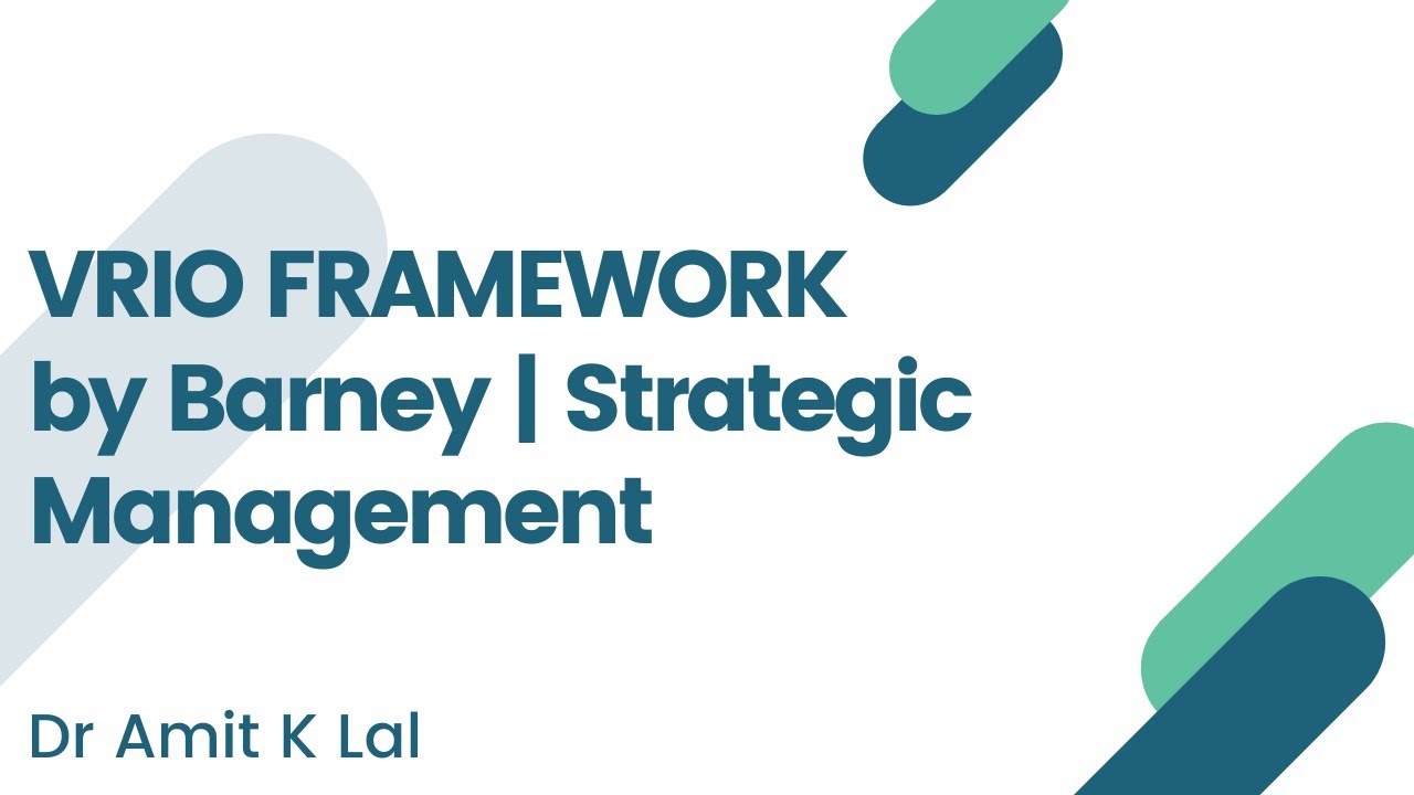 VRIO Framework by  Barney | Strategic Management