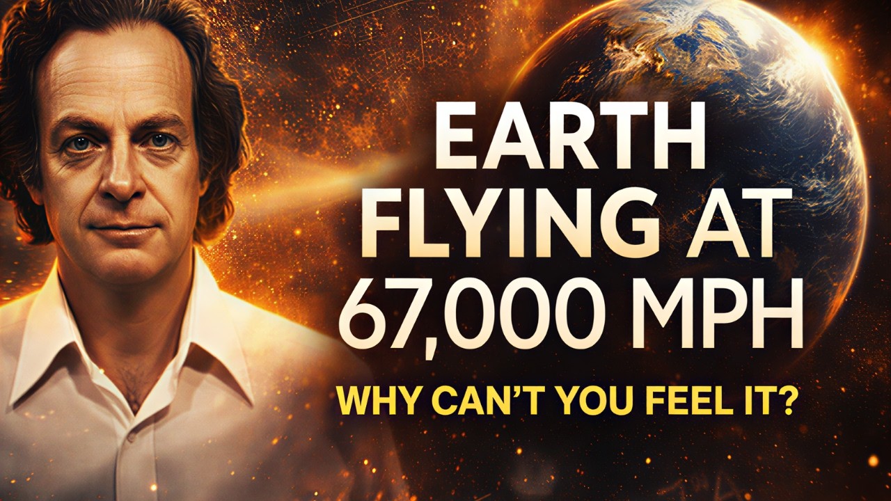 The Earth Is FLYING at 67,000 MPH — Why Can’t You Feel It? (Feynman Explains)