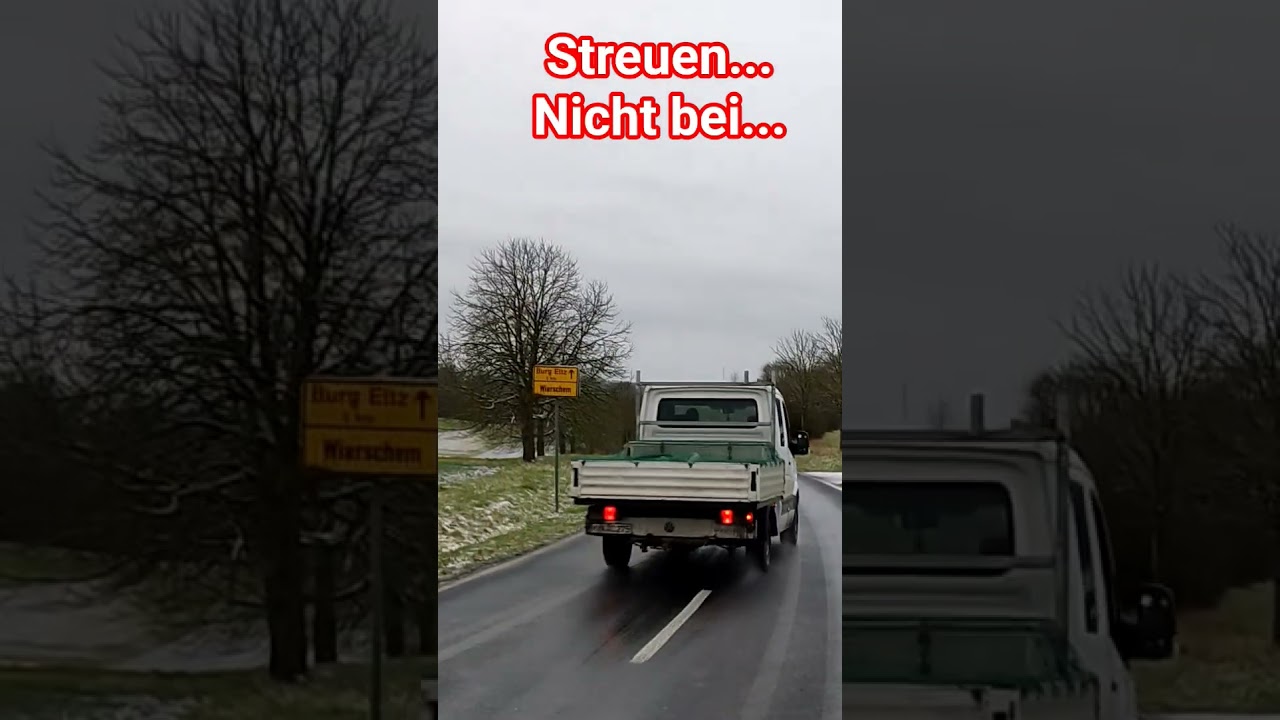 Streuen... nicht bei...