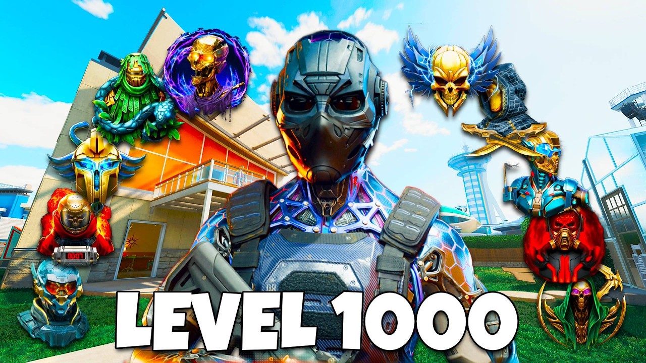I UNLOCKED LEVEL 1000 in BO7! (SECRET CAMO?!)