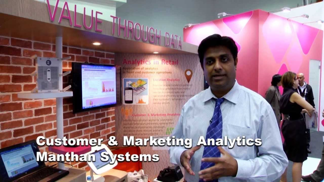 Customer & Marketing Analytics - Manthan Systems, IDA Booth at CommunicAsia 2013