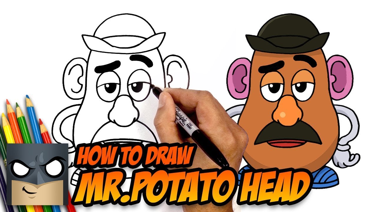 How to Draw Toy Story | Mr.Potato Head | Step by Step Tutorial