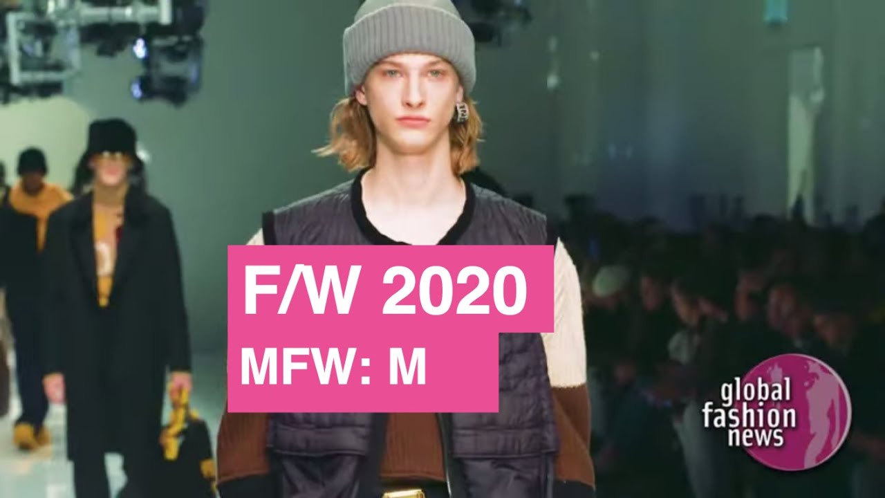 Fendi Fall/Winter 2020 Men's Runway Show Highlights | Global Fashion News