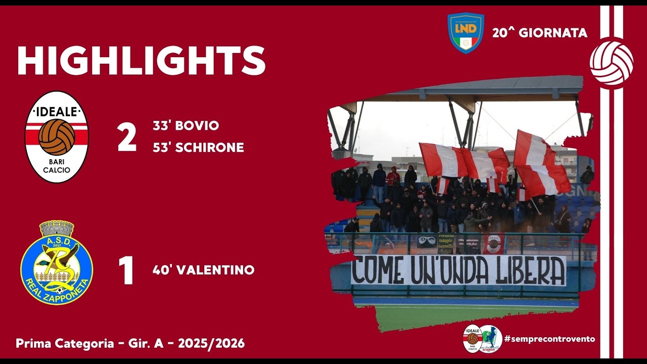 IDEALE BARI 2 - 1 REAL ZAPPONETA