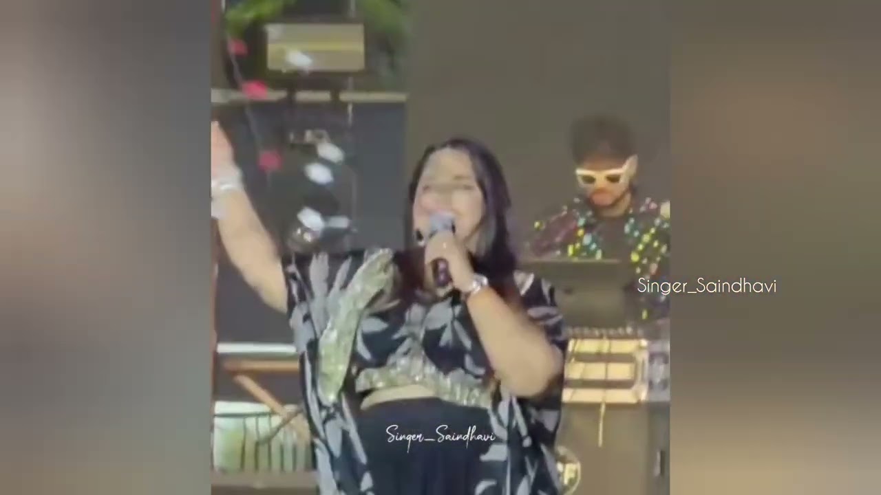 Saindhavi Dance | Saindhavi ❤️&zwj;🩹 | Saindhavi Concerts | #gvprakash #saindhavi | #gvprakash_updates