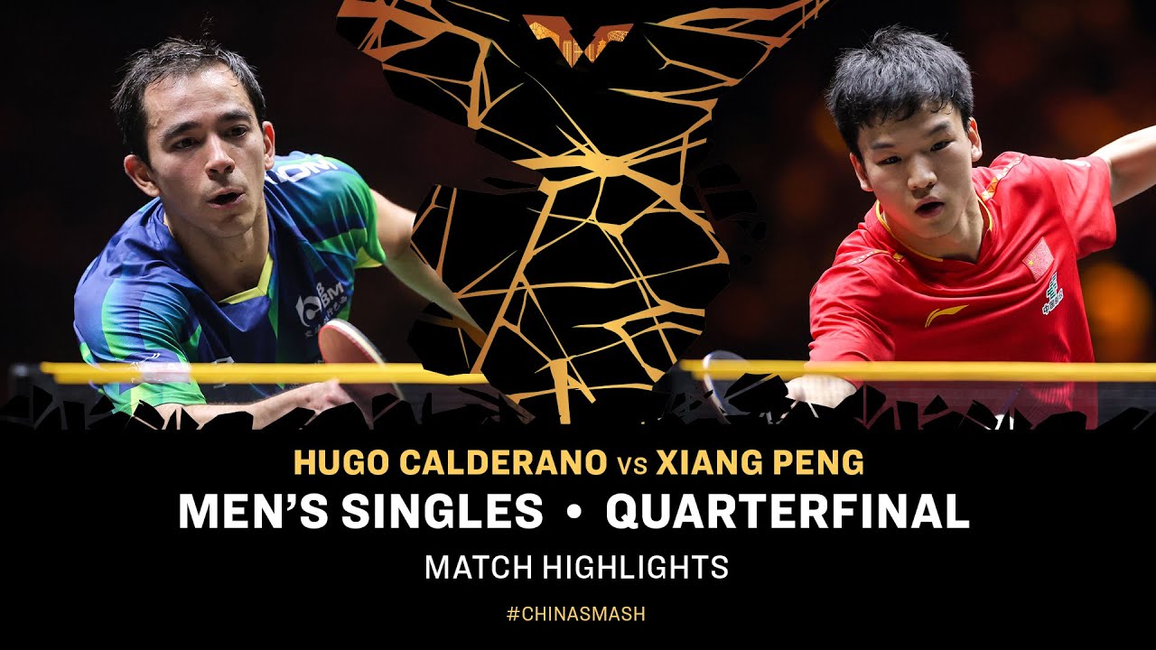 Hugo Calderano vs Xiang Peng | MS QF | #ChinaSmash 2025