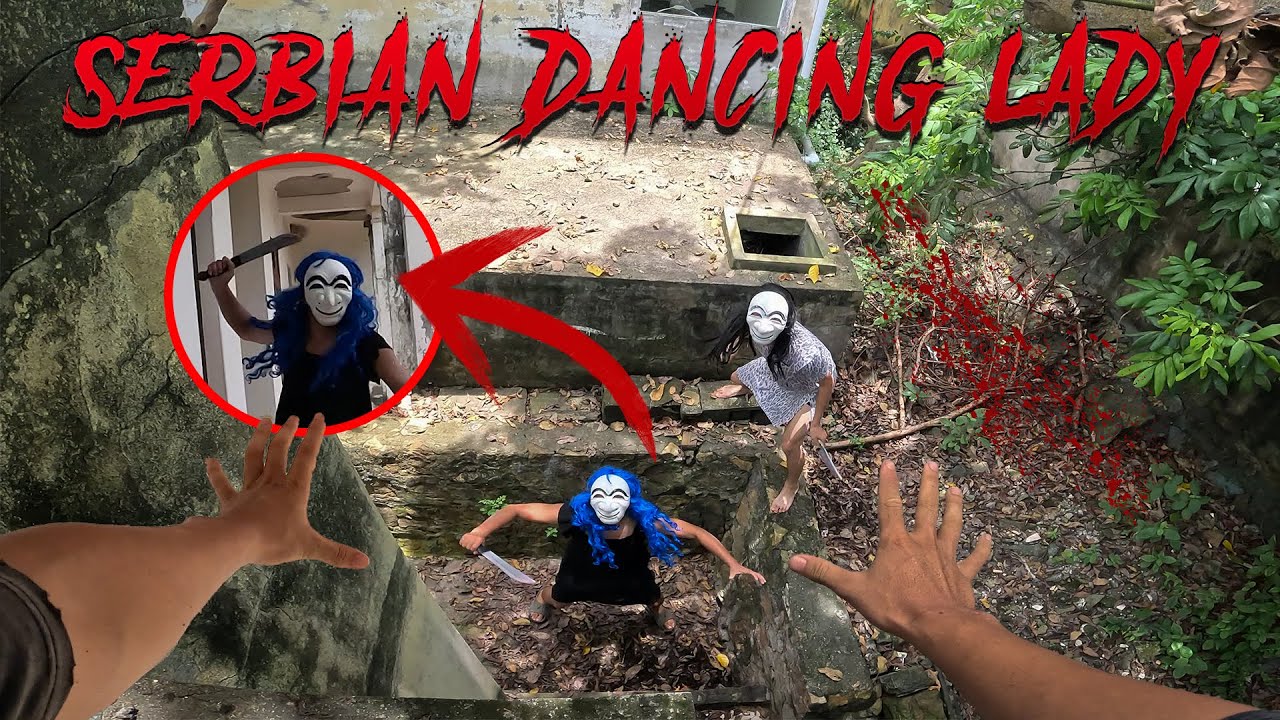 SERBIAN DANCING LADY REAL LIFE ESCAPE 16.0 | Horror Parkour Pov Short | Bubbles 3Run